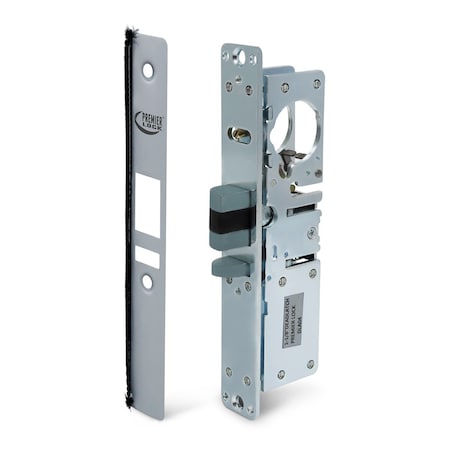 Premier Lock Commercial Storefront Deadlatch Narrow Stile Mortise Lock - 1-1/8" - Left DLA04